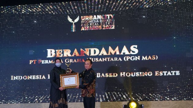PGN MAS Raih Penghargaan Urbancity Indonesia Banking And Real Estate Awards 2022