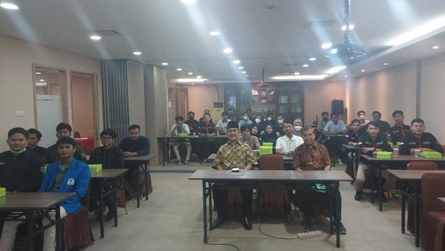 Prof Jimly Asshiddiqie Sosialisasi Empat Pilar MPR RI Bersama Perwakilan Mahasiswa di Berbagai Universitas di Jakarta