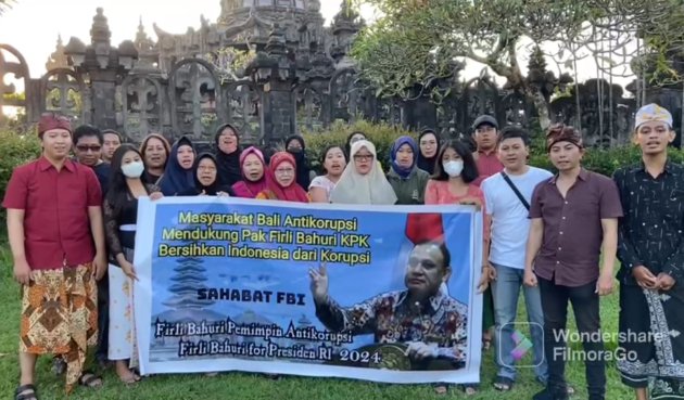 Masyarakat di Bali dukung Firli Bahuri; Tangkap Siapapun yang Korupsi
