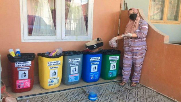 Dukung Aksi Pilah Sampah, OASE Kabinet Indonesia Maju dan Gerakan Indonesia Bersih DWP K BUMN-IIP BUMN Kelola 151 Ton Sampah