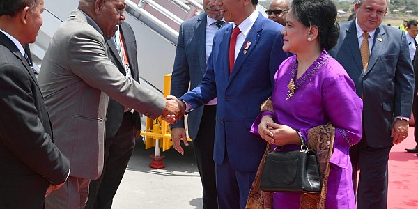 Jokowi Hadiri KTT Papua Nugini